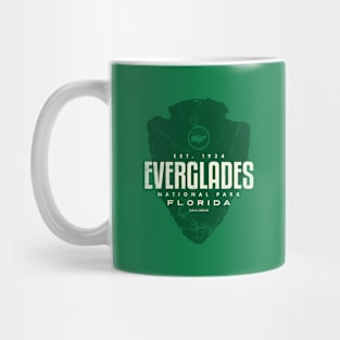 Everglades National Park - Green Alligator Arrowhead Mug
